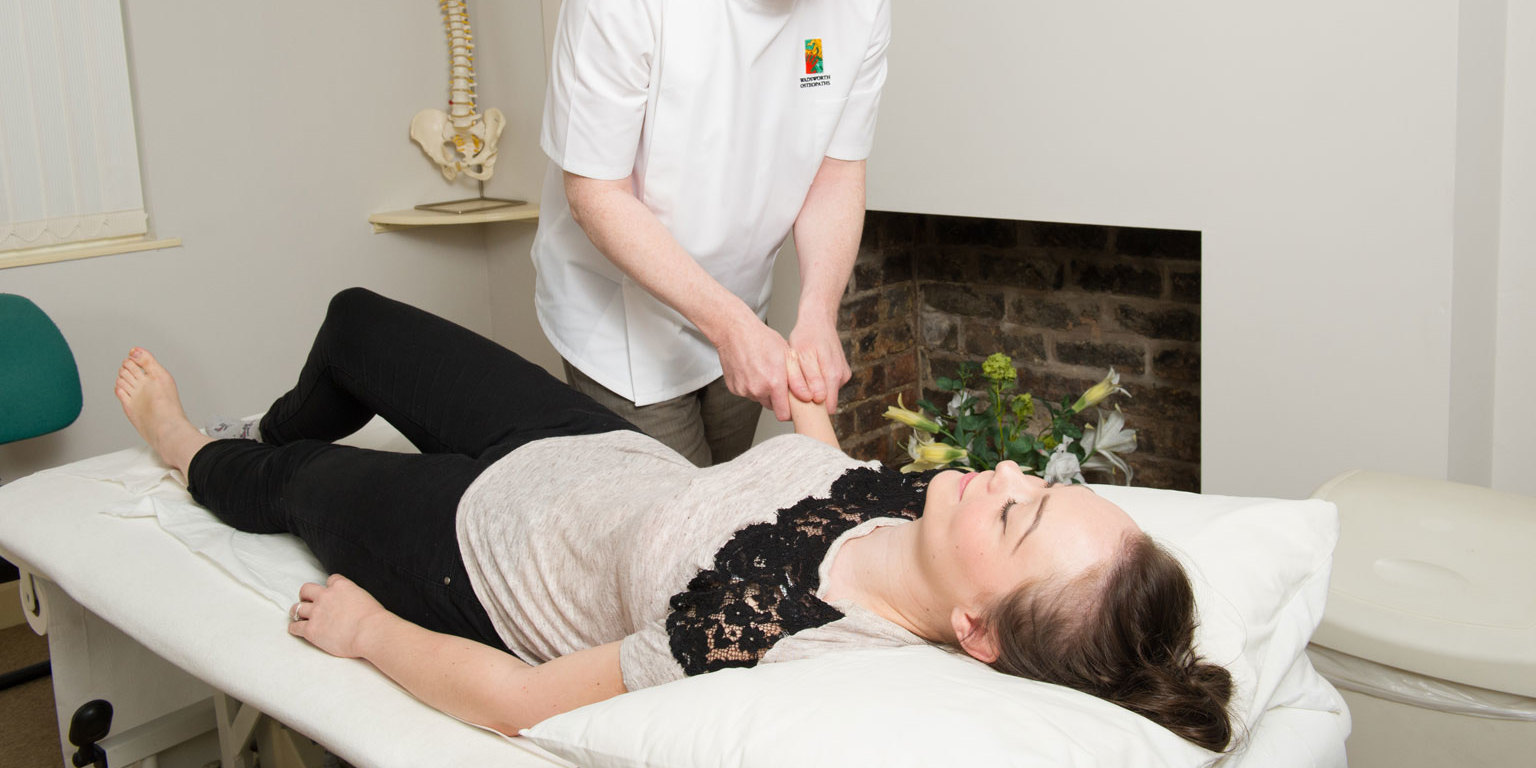 Wadsworth Osteopaths, treatment room